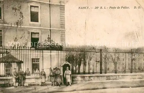AK / Ansichtskarte Nancy_54 Poste de Police 