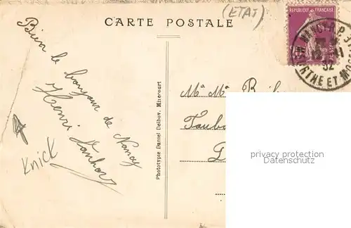 AK / Ansichtskarte Nancy_54 Poste de Police 