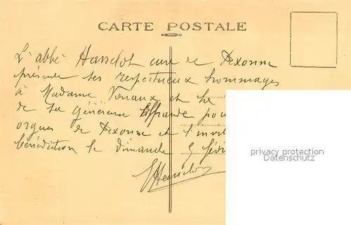 AK / Ansichtskarte Pexonne_54 Die Kirche Innenansicht 