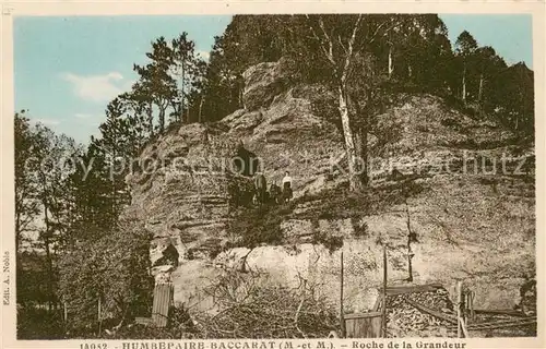AK / Ansichtskarte Humbepaire_Baccarat_54 Roche de la Grandeur 