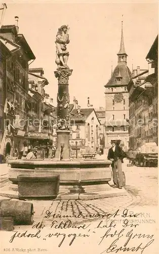 AK / Ansichtskarte Bern_BE Pfeiferbrunnen Bern_BE