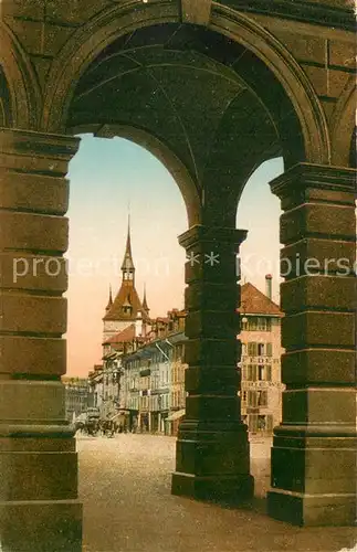 AK / Ansichtskarte Bern_BE Studie beim Parlamentsplatz Bern_BE