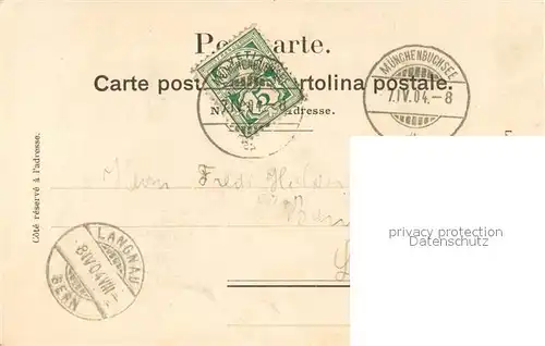 AK / Ansichtskarte Bern_BE Kaefigthurm Bern_BE