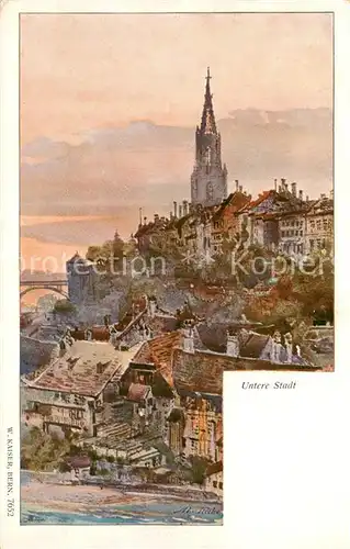 AK / Ansichtskarte Bern_BE Untere Stadt Bern_BE