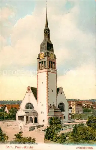 AK / Ansichtskarte Bern_BE Pauluskirche Aussenansicht Bern_BE