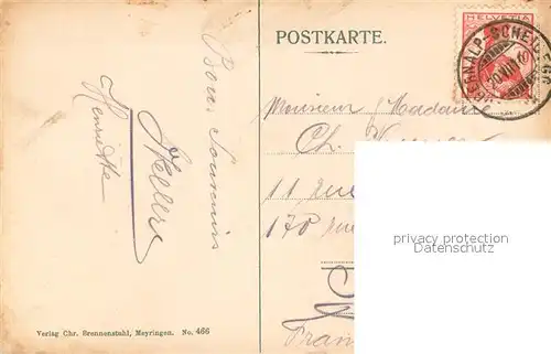 AK / Ansichtskarte Meiringen_BE Gesamtansicht Meiringen BE