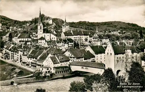 AK / Ansichtskarte Baden__AG Landvogteischloss 