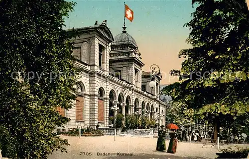 AK / Ansichtskarte Baden__AG Kursaal 