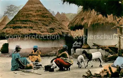 AK / Ansichtskarte Landwirtschaft Africka 