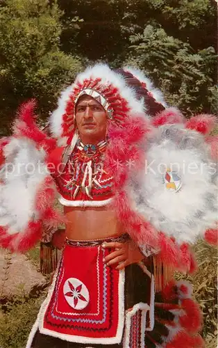 AK / Ansichtskarte Indianer_Native_American K190 Chief Henry  