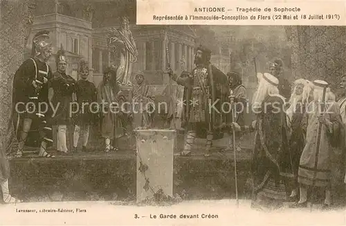 AK / Ansichtskarte Antigonish Le grade devant Creon Antigonish