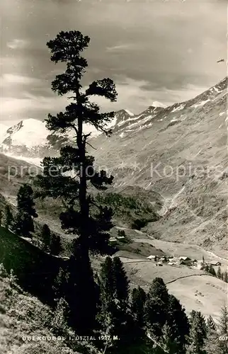 AK / Ansichtskarte Obergurgl_Soelden_oetztal_Tirol Panorama 