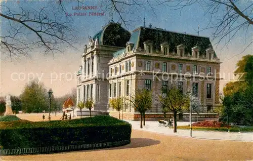 AK / Ansichtskarte Lausanne_VD Le Palais Federal Lausanne VD