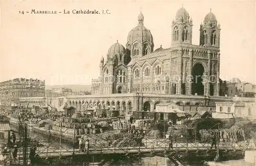 AK / Ansichtskarte Marseille_13 La Cathedrale 