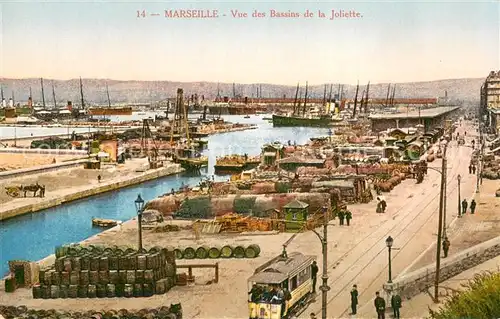AK / Ansichtskarte Marseille_13 Vue des Bassins de la Joliette 