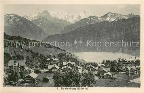 AK / Ansichtskarte Interlaken_BE St. Beatenberg Interlaken_BE