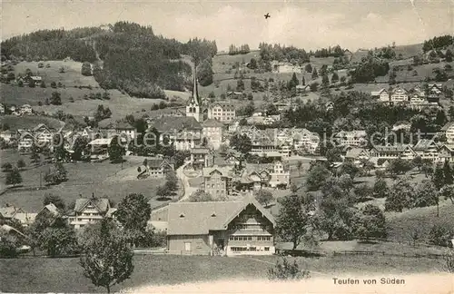 AK / Ansichtskarte Teufen_AR Gesamtansicht Teufen_AR