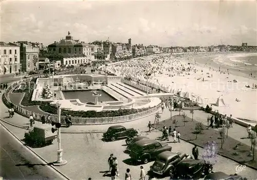 AK / Ansichtskarte Les_Sables d_Olonne_85 Remblai et la Piscine 
