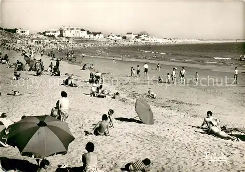 AK / Ansichtskarte Saint Gilles sur Vie_Vendee Strand Saint Gilles sur Vie