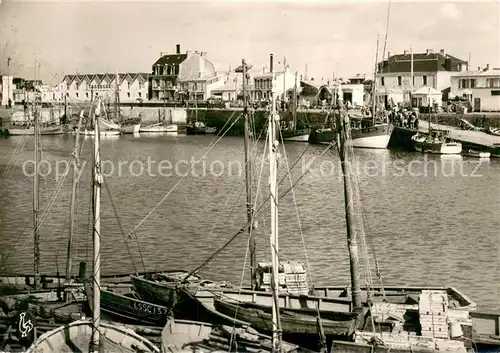 AK / Ansichtskarte Croix_de_Vie_Vendee Hafen Croix_de_Vie_Vendee
