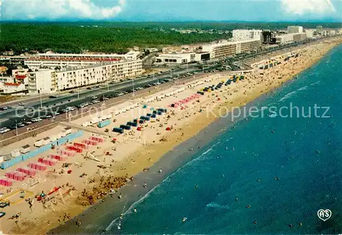 AK / Ansichtskarte Saint_Jean_de_Monts Fliegeraufnahme Strandpanorama Saint_Jean_de_Monts