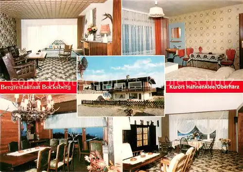AK / Ansichtskarte Hahnenklee Bockswiese_Harz Bergrestaurant Bocksberg  Hahnenklee Bockswiese