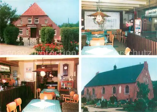 AK / Ansichtskarte Landkirchen_Fehmarn Gasthaus Hotel Ch.Petersen Landkirchen Fehmarn