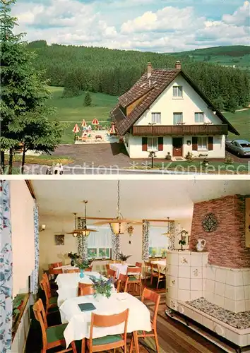 AK / Ansichtskarte Grafenhausen_Schwarzwald Cafe Pension Waldesruh Grafenhausen Schwarzwald