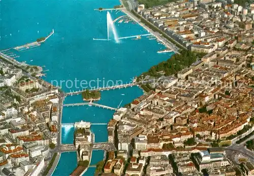 AK / Ansichtskarte Genf__Geneve_GE Fliegeraufnahme  