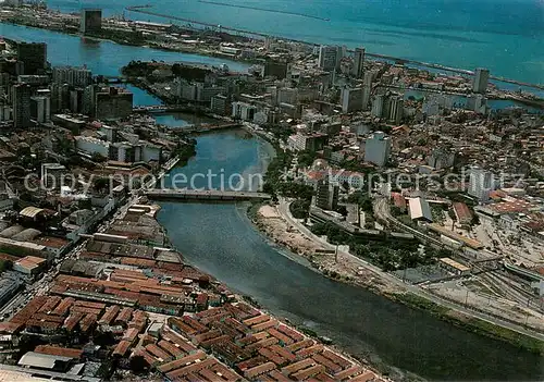 AK / Ansichtskarte Recife Fliegeraufnahme Downtown Recife