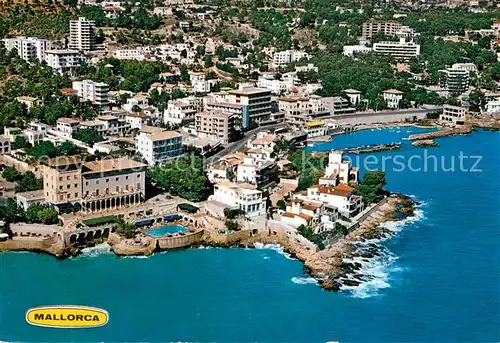 AK / Ansichtskarte Palma_de_Mallorca Vista aerea de Cas Catala y San Agustin Palma_de_Mallorca