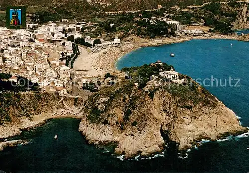 AK / Ansichtskarte Tossa_de_Mar Cap de Tossa vista aerea Tossa_de_Mar