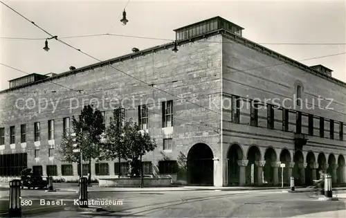 AK / Ansichtskarte Basel_BS Kunstmusuem Basel_BS
