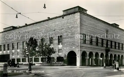 AK / Ansichtskarte Basel_BS Kunstmuseum Basel_BS