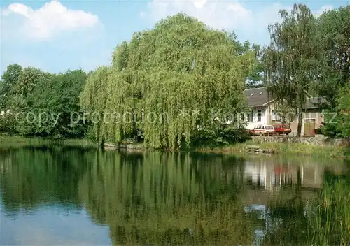AK / Ansichtskarte Falkenberg_Elster Anglerheim See Falkenberg_Elster