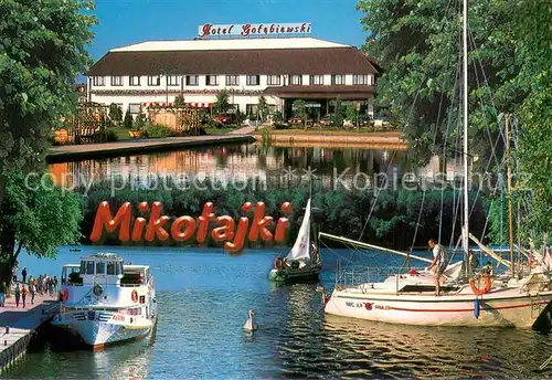 AK / Ansichtskarte Mikolajki_PL Hotel Gotebiewski 