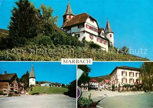 AK / Ansichtskarte Marbach_SG Schloss Weinstein Marbach_SG