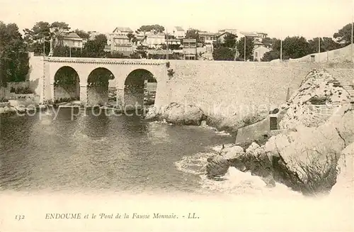 AK / Ansichtskarte Endoume_Marseille_13 Pont de la Fausse Monnaie 