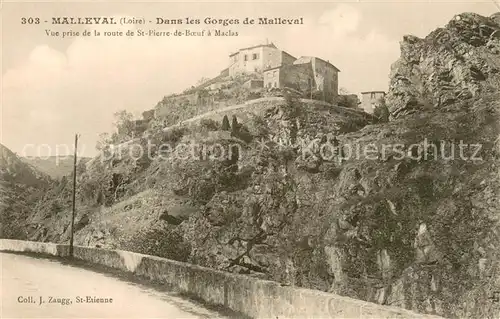 AK / Ansichtskarte Malleval_42_Loire Vue prise de la route de St Pierre de Boeufa Maclas 