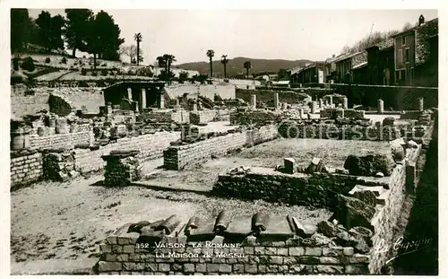 AK / Ansichtskarte Vaison la Romaine_Vaucluse La Maison de Messu Vaison la Romaine
