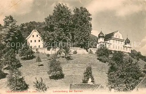 AK / Ansichtskarte Landenberg_Sarnen_OW Kirche 