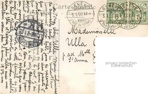 AK / Ansichtskarte Geneve_GE Vue generale Geneve_GE