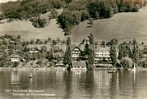 AK / Ansichtskarte Kehrsiten_Vierwaldstaettersee Ferienhotel Baumgarten 