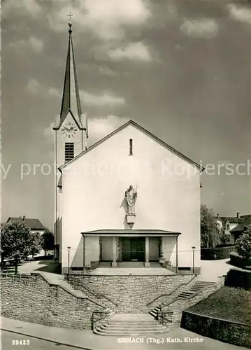AK / Ansichtskarte Sirnach Kath Kirche Sirnach