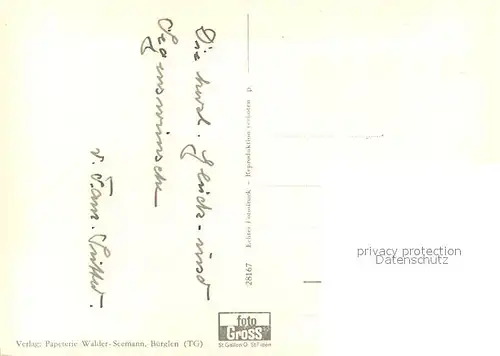 AK / Ansichtskarte Obereggenen Schloss Buergeln Obereggenen