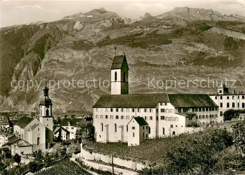 AK / Ansichtskarte Chur_GR Priesterseminar St Luzi Chur_GR