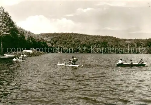 AK / Ansichtskarte Korswandt Partie am Wolgastsee Korswandt