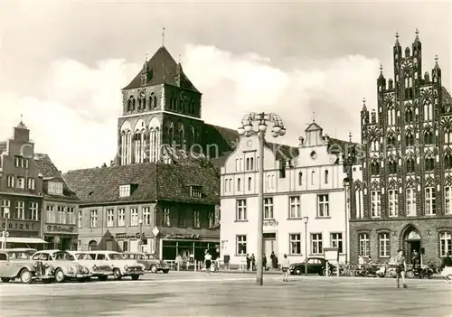 AK / Ansichtskarte Greifswald Platz der Freundschaft Greifswald