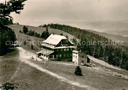 AK / Ansichtskarte Javorniky_na_Valassku Horsky hotel Portas Landschaftspanorama 