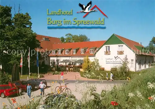 AK / Ansichtskarte Burg_Kauper Landhotel Burg im Spreewald Burg Kauper